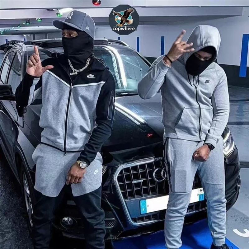 Tech Fleece Colour-Block Tracksuit – tracksuits
